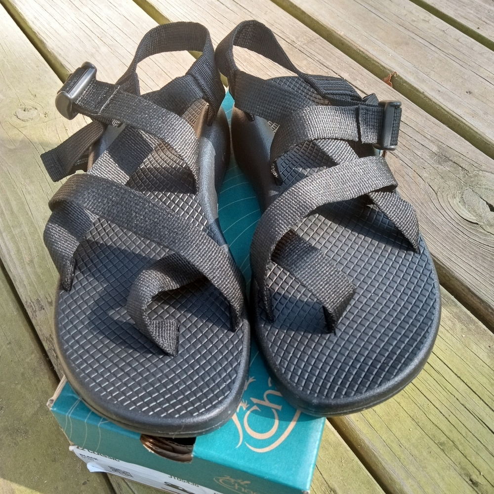 Chaco Z2 Classic Outdoor Hiking Sandals Women's Size 9 Black
